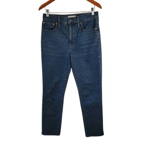 Madewell The Perfect Vintage Jeans Sz 28 High-Rise Straight Y2K Casual College